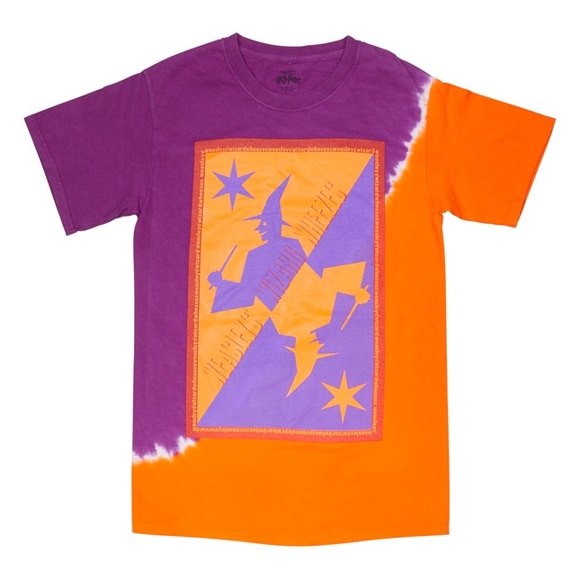 RARE Universal Studios Weasley Wizarding Wheezes Tie Dye Harry Potter T-Shirt